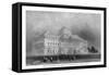 District of Columbia, Washington, Exterior View of the Capitol Front-Lantern Press-Framed Stretched Canvas