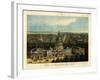 District of Columbia, Washington - Panoramic Map-Lantern Press-Framed Art Print