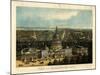 District of Columbia, Washington - Panoramic Map-Lantern Press-Mounted Art Print