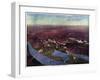 District of Columbia, Washington - Panoramic Map-Lantern Press-Framed Art Print