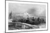 District of Columbia, Washington, View of the Capitol from the White House-Lantern Press-Mounted Art Print