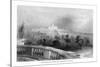 District of Columbia, Washington, View of the Capitol from the White House-Lantern Press-Stretched Canvas