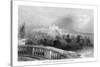 District of Columbia, Washington, View of the Capitol from the White House-Lantern Press-Stretched Canvas
