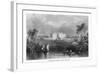 District of Columbia, Washington, View of the White House from the Potomac River-Lantern Press-Framed Art Print