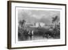 District of Columbia, Washington, View of the White House from the Potomac River-Lantern Press-Framed Art Print