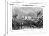 District of Columbia, Washington, View of the White House from the Potomac River-Lantern Press-Framed Art Print