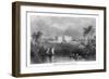 District of Columbia, Washington, View of the White House from the Potomac River-Lantern Press-Framed Art Print