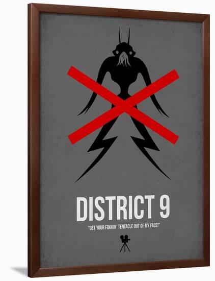 District-David Brodsky-Framed Art Print