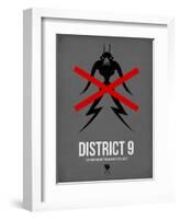 District-David Brodsky-Framed Art Print