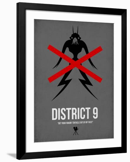 District-David Brodsky-Framed Art Print