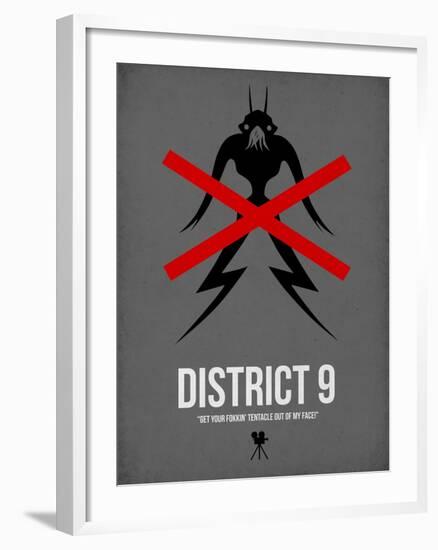 District-David Brodsky-Framed Art Print