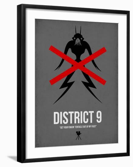 District-David Brodsky-Framed Art Print