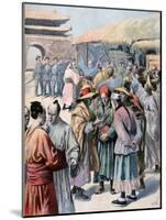 Disturbances in Seoul, Korea, 1894-Frederic Lix-Mounted Giclee Print