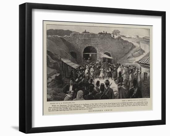 Disturbed Crete-Charles Joseph Staniland-Framed Giclee Print