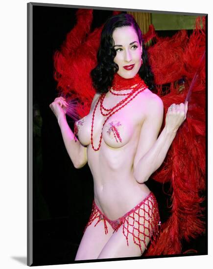 Dita Von Teese-null-Mounted Photo