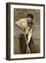 Ditch Digger-Giuseppe Bertini-Framed Giclee Print