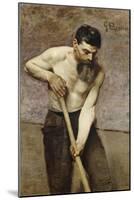 Ditch Digger-Giuseppe Bertini-Mounted Giclee Print