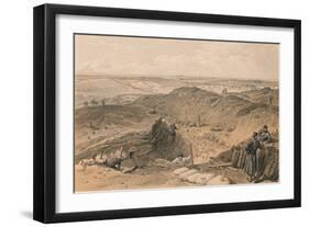 'Ditch of the Malakoff, Battery Gervais, and Rear of Redan', 1856-Thomas Picken-Framed Giclee Print