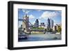 Dity of London & Tower Bridge-null-Framed Art Print