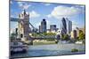 Dity of London & Tower Bridge-null-Mounted Art Print