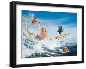 Diva Dawg-Scott Westmoreland-Framed Art Print