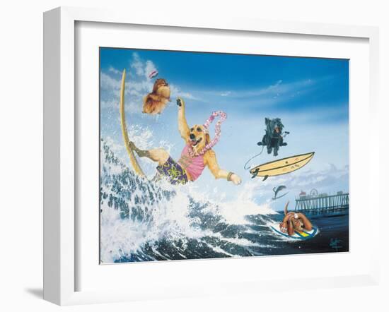 Diva Dawg-Scott Westmoreland-Framed Art Print