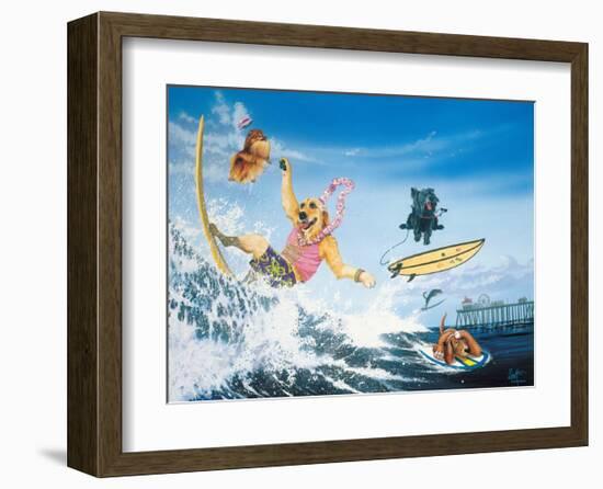 Diva Dawgs-Scott Westmoreland-Framed Art Print