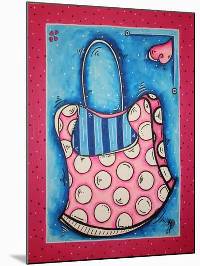 Diva Handbag By-Megan Aroon Duncanson-Mounted Art Print