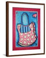 Diva Handbag By-Megan Aroon Duncanson-Framed Art Print