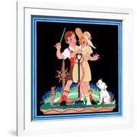 Diva's Duet - Child Life-Frans Kirn-Framed Giclee Print