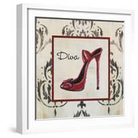 Diva Shoe-Hakimipour-ritter-Framed Art Print