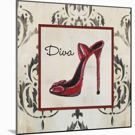 Diva Shoe-Hakimipour-ritter-Mounted Art Print