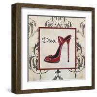 Diva Shoe-Hakimipour-ritter-Framed Art Print