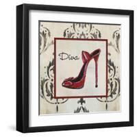 Diva Shoe-Hakimipour-ritter-Framed Art Print