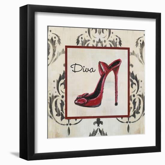 Diva Shoe-Hakimipour-ritter-Framed Art Print