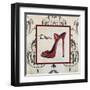 Diva Shoe-Hakimipour-ritter-Framed Art Print