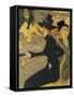 Divan Japonais, 1892-93-Henri de Toulouse-Lautrec-Framed Stretched Canvas