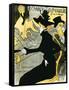 Divan Japonais', 1892-Henri de Toulouse-Lautrec-Framed Stretched Canvas