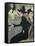 Divan Japonais, 1893-Henri de Toulouse-Lautrec-Framed Stretched Canvas