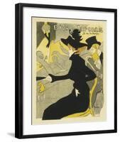 Divan Japonais Music Hall-Henri de Toulouse-Lautrec-Framed Premium Giclee Print