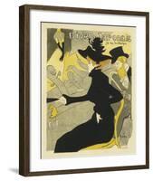 Divan Japonais Music Hall-Henri de Toulouse-Lautrec-Framed Premium Giclee Print