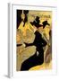 Divan Japonais-Henri de Toulouse-Lautrec-Framed Art Print