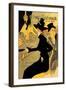 Divan Japonais-Henri de Toulouse-Lautrec-Framed Art Print