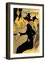 Divan Japonais-Henri de Toulouse-Lautrec-Framed Art Print