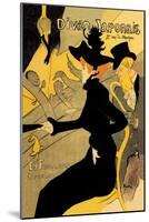 Divan Japonais-Henri de Toulouse-Lautrec-Mounted Art Print