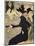 Divan Japonais-Henri de Toulouse-Lautrec-Mounted Giclee Print