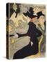 Divan Japonais-Henri de Toulouse-Lautrec-Stretched Canvas