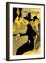 Divan Japonais-Henri de Toulouse-Lautrec-Framed Art Print