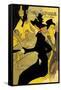 Divan Japonais-Henri de Toulouse-Lautrec-Framed Stretched Canvas