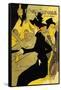 Divan Japonais-Henri de Toulouse-Lautrec-Framed Stretched Canvas
